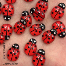 Load image into Gallery viewer, Goggaliefie Flatbacks – Set of 5 Cute Bug-Inspired Embellishments for Whimsical Crafts