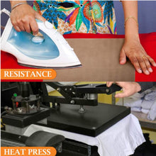 Load image into Gallery viewer, Teflon Sheets for Crafting & Heat Press Machines – Set of 2 Reusable Non-Stick Heat Resistant Sheets