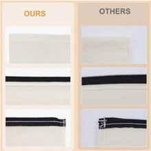 Load image into Gallery viewer, Sublimation Canvas Makeup Bags – Set of 5 Blank Zipper Pouches for DIY Personalization