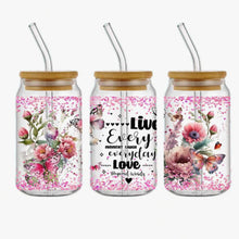 Load image into Gallery viewer, Believe Butterflies DTF Sticker Set of 5 – Uplifting Vinyl Stickers for Tumblers, Glasses & Crafts