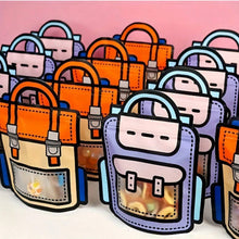 Load image into Gallery viewer, Backpack Party Bags – Set of 10 Durable Zippered Favor Bags for Kids
