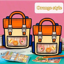 Load image into Gallery viewer, Backpack Party Bags – Set of 10 Durable Zippered Favor Bags for Kids