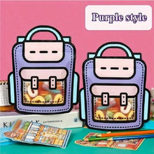 Load image into Gallery viewer, Backpack Party Bags – Set of 10 Durable Zippered Favor Bags for Kids