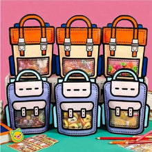 Load image into Gallery viewer, Backpack Party Bags – Set of 10 Durable Zippered Favor Bags for Kids