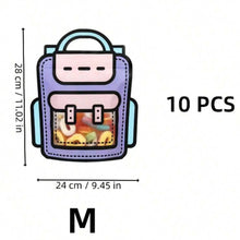 Load image into Gallery viewer, Backpack Party Bags – Set of 10 Durable Zippered Favor Bags for Kids