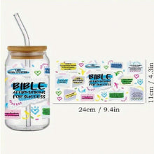 Load image into Gallery viewer, Self Love Guide DTF Sticker Set of 4 – Positive Affirmation Decals for Drinkware & DIY Projects