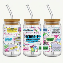 Load image into Gallery viewer, Self Love Guide DTF Sticker Set of 4 – Positive Affirmation Decals for Drinkware & DIY Projects