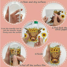 Load image into Gallery viewer, Self Love Guide DTF Sticker Set of 4 – Positive Affirmation Decals for Drinkware & DIY Projects