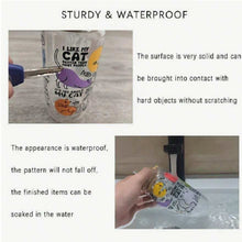 Load image into Gallery viewer, Self Love Guide DTF Sticker Set of 4 – Positive Affirmation Decals for Drinkware & DIY Projects