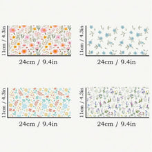 Load image into Gallery viewer, Wildflower DTF Sticker Set of 4 – Boho Floral Decals for Drinkware & DIY Projects