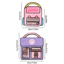 Load image into Gallery viewer, Cool Bag Shaped Party Bags – Set of 10 Fun Zippered Favor Bags for Kids