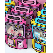 Load image into Gallery viewer, Vending Machine Shaped Party Bags – Set of 10 Fun Zippered Favor Bags for Kids