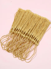 Load image into Gallery viewer, Golden Bookmark Tassels – 50 Piece Set for DIY Crafts & Gifts