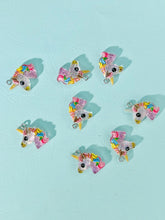 Load image into Gallery viewer, Unicorn Resin Glitter Charms – Set of 5 Sparkly Fantasy Embellishments for Jewelry & Crafts