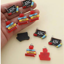 Load image into Gallery viewer, Teacher Pendant Set – Set of 10 Charming Accessories for Educators & DIY Gifts