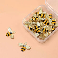 Load image into Gallery viewer, Busy Busy Bee Pendant Charm – Set of 6 Adorable Accent for Jewelry & Crafts