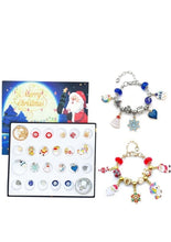 Load image into Gallery viewer, Silent Night Jewelry Advent Calendar – 24-Day Countdown with Festive Charms & Accessories