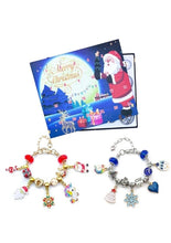Load image into Gallery viewer, Silent Night Jewelry Advent Calendar – 24-Day Countdown with Festive Charms & Accessories