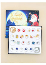 Load image into Gallery viewer, Silent Night Jewelry Advent Calendar – 24-Day Countdown with Festive Charms & Accessories