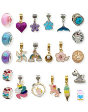 Load image into Gallery viewer, Unicorn Jewelry Advent Calendar – 24-Piece Countdown Charm Set for Kids