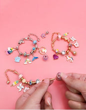 Load image into Gallery viewer, Unicorn Jewelry Advent Calendar – 24-Piece Countdown Charm Set for Kids