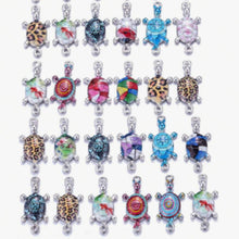 Load image into Gallery viewer, Turtely Beautiful Pendant – Set of 5 Charming Turtle Jewelry & Craft Accessory