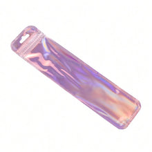Load image into Gallery viewer, Holographic Pen Bags – Set of 10 Shiny Pencil Cases for Stationery, Crafts & Gifts