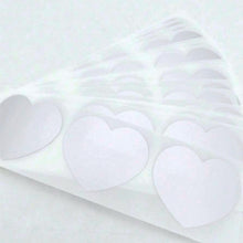 Load image into Gallery viewer, Heart Scratch Off Stickers – 4 Available Colours for DIY Games, Cards & Promotions