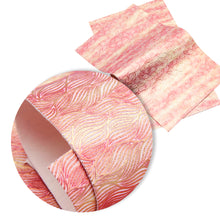 Load image into Gallery viewer, Leaf Embossed Vegan Leather for Crafting – Available in 3 Colours