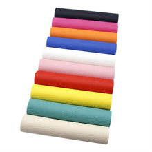 Load image into Gallery viewer, Basics Super 10 Piece Vegan Leather Set – Essential Faux Leather Sheets for Everyday Crafting