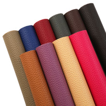 Load image into Gallery viewer, Warm Basics Vegan Leather 10 pc Set – Warm-Toned Faux Leather Sheets for Crafting