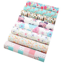 Load image into Gallery viewer, Floral Vegan Leather 8 pc Set – Elegant Flower-Inspired Faux Leather Sheets