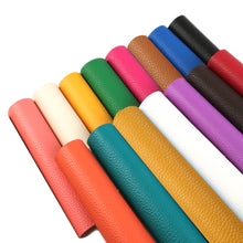 Load image into Gallery viewer, Deluxe Basics 15 Piece Vegan Leather Set – Premium Faux Leather Sheets for Everyday Crafting