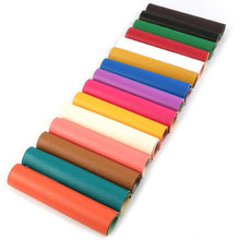 Load image into Gallery viewer, Deluxe Basics 15 Piece Vegan Leather Set – Premium Faux Leather Sheets for Everyday Crafting