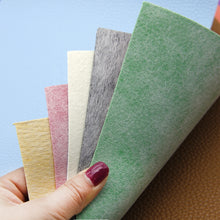 Load image into Gallery viewer, Deluxe Basics 15 Piece Vegan Leather Set – Premium Faux Leather Sheets for Everyday Crafting