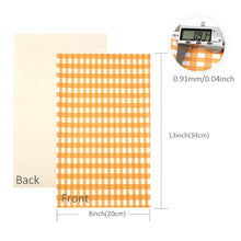 Load image into Gallery viewer, Plaid Printed Vegan Leather 9 pc Set – Classic Design Faux Leather for Crafting & Accessories