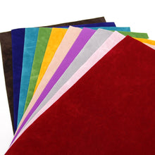 Load image into Gallery viewer, Velvet Touch Vegan Leather 10 pc Set – Soft-Feel Faux Leather Sheets for Crafting