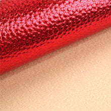 Load image into Gallery viewer, Metallic Vegan Leather A5 6 pc Set – Shimmering Faux Leather Sheets for Luxe Creations