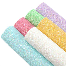 Load image into Gallery viewer, Candy Box Chunky Glitter Vegan Leather – A5 6 Piece Set for Crafting