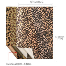 Load image into Gallery viewer, Wild About Animal Print Vegan Leather 6 pc Set – Bold Patterns Faux Leather for Fierce DIY Projects