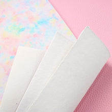 Load image into Gallery viewer, Donut Vegan Leather 6 pc Set – Sweet and Fun Faux Leather for Crafting Projects