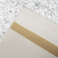 Load image into Gallery viewer, Silver Vegan Leather 8 pc Set – Sleek Faux Leather Sheets for Modern Crafting