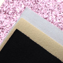 Load image into Gallery viewer, Glitter & Shiny Vegan Leather Set – 6-Piece Faux Leather Sheets for Crafting