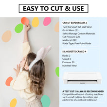 Load image into Gallery viewer, Glow in the Dark Adhesive Vinyl – 2 Luminous Colors for Eye-Catching DIY Projects