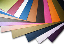 Load image into Gallery viewer, Premium Metallic Cardstock – Pack of 10 for Elegant Crafting & Invitations in 21 Colors