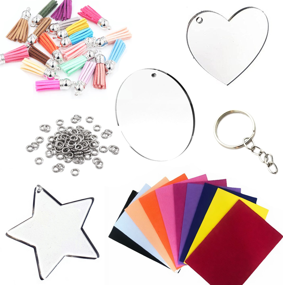 Beginner's Keychain Kit Indi & Oak