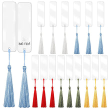 Load image into Gallery viewer, Bulk Acrylic Bookmark & Tassel Set