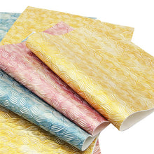 Load image into Gallery viewer, Leaf Embossed Vegan Leather for Crafting – Available in 3 Colours