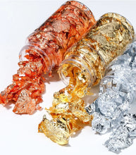 Load image into Gallery viewer, Gold Foil Trio – Premium Metallic Foil Sheets for Crafting and Decor