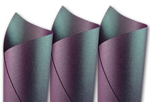 Load image into Gallery viewer, Premium Metallic Cardstock – Pack of 10 for Elegant Crafting & Invitations in 21 Colors